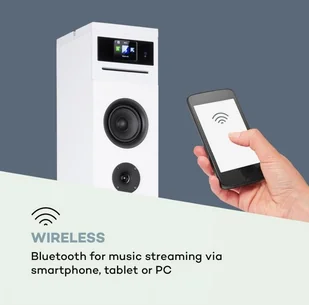 Auna Karaboom 100 Wifi Biały (CS11-Karaboom100Wifi) - Głośniki i kolumny - miniaturka - grafika 5