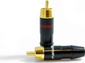 Inne akcesoria audio-wideo - Melodika MDRCA2 wtyki RCA na kabel 6mm 2 szt - miniaturka - grafika 1