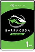 Dyski HDD - Seagate Barracuda wewnętrzny dysk twardy 1 TB HDD, 5400 obr./min, 128 MB pamięci podręcznej, SATA 6 Gb/s, srebrny, FFP, nr modelu: ST1000LMZ48 - miniaturka - grafika 1