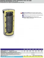 Pompy ciepła - LEMET 1000L Lemet + wężownica MAXI 218x96cm 16.1000B-1M - miniaturka - grafika 1