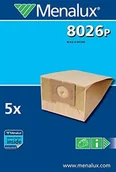 Worki do odkurzaczy - Menalux 8026p 5 papierowych worków do odkurzacza dla Black i Decker 8026 P - miniaturka - grafika 1