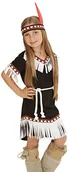 Stroje karnawałowe - Widmann Indyjska dziewcząt  kostium dziecięcy, 116, wielokolorowa W0669-116 - miniaturka - grafika 1