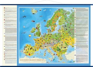 Europa młodego odkrywcy. Mapa ścienna Europy dla dzieci - Pomoce naukowe - miniaturka - grafika 3