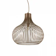 Lampy sufitowe - Ideal Lux Lampa sufitowa Onion SP1 D60 205311 nowoczesna oprawa sufitowa w kolorze brązowym 205311 - miniaturka - grafika 1