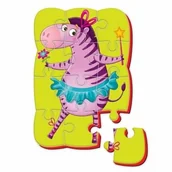 Puzzle - Zebra Roter Kafer Puzzle ROTER KAFER Magnetyczne piankowe Czarodziejka - miniaturka - grafika 1