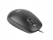 Części i akcesoria do laptopów - Natec Mysz laserowa Hawk 1000 Dpi czarna - miniaturka - grafika 1