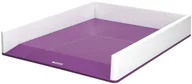 Półki na dokumenty - Leitz Półka dokumenty A4 biało/fioletowa Wow - miniaturka - grafika 1