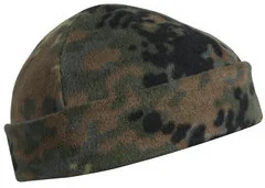 Helikon tex Czapka Dokerka Fleece Flecktarn - Odzież taktyczna i umundurowanie - miniaturka - grafika 3