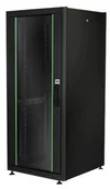 Szafy rack - Digitus 26U network rack Dynamic Basic 1330x600x600mm color Kolor CZARNY RAL 9005 with Glass Front door - miniaturka - grafika 1