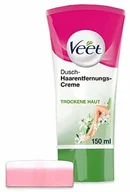 Depilacja - Veet Silky Frech krem do depilacji pod prysznicem, szybkie i skuteczne usuwanie włosów pod prysznicem, 1 x tubka 150 ml z gąbką - miniaturka - grafika 1