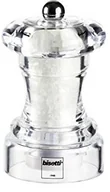 Pojemniki na przyprawy - Bisetti 822S młynek do soli, akryl, 10 cm, przezroczysty 822S - miniaturka - grafika 1