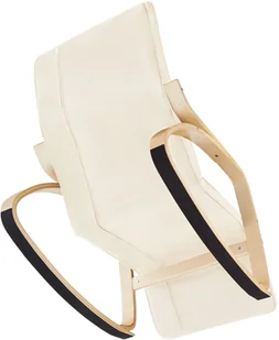 tectake Fotel bujany Onda - beżowy 403527 - Fotele tectake Fotel bujany Onda - beżowy 403527 - Fotele - miniaturka - grafika 5