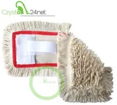 Miotły, szufle, mopy - Mop bawełniany kieszeniowy z tasiemką 50cm MBKT5002 - miniaturka - grafika 1