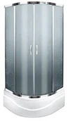 Kabiny prysznicowe - Durasan Parma WK 80 Rundo Dark - miniaturka - grafika 1