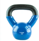 Kettlebell - HMS Hantla winylowa żeliwna kettlebell 4 kg - 1005964 - miniaturka - grafika 1