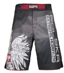Extreme Hobby Spodenki, Grappling Polska, rozmiar 3XL, szary - Kimona, stroje i obuwie - miniaturka - grafika 2