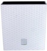 Donice - Prosperplast Doniczka skrzynia Rato Low biała, 64 L - miniaturka - grafika 1