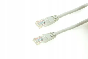 Patchcord U/utp CAT5e 0.25M szary - Patchcordy - miniaturka - grafika 3