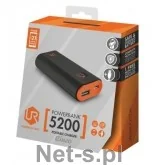 Trust Cinco PowerBank 5200 czarno-pomarańczowy 20493 - Powerbanki - miniaturka - grafika 5