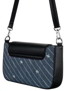 David Jones Mała listonoszka damska obszyta dżinsowym materiałem - Torebki damskie - miniaturka - grafika 4