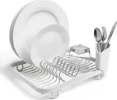 Suszarki do naczyń - Umbra Lumarko Stojak na naczynia Sinkin biały/nikiel! Fern 1407 - miniaturka - grafika 1