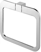 Wieszaki łazienkowe - Bisk futura silver Wieszak owalny chrom - zrób zakupy. napisz opinię i wygraj ze (02996) - miniaturka - grafika 1