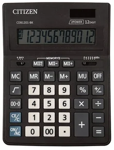 Citizen CDB1201-BK - Kalkulatory - miniaturka - grafika 5