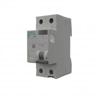 Bezpieczniki elektryczne - Siemens Wyłącznik różnicowoprądowy 25A 30mA 2p RCCB VDE 9991 5SV33126KL - miniaturka - grafika 1