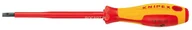 Śrubokręty - Knipex 98 20 40 Wkrętak do wkrętów z rowkiem prostym VDE 98 20 40 - miniaturka - grafika 1