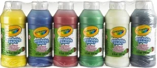 Crayola Farby w butelkach 6 kolorów - Farby i media malarskie - miniaturka - grafika 2