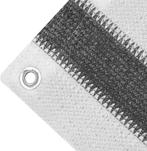 vidaXL Parawan ogrodowy HDPE 75x600 cm Antracytowy i Biały 42317 - Parasole ogrodowe - miniaturka - grafika 3