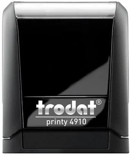 Trodat Pieczątka automat 4910 czarna - poduszka czarna 26X9mm /TRE-4910CAWCA/ UN190-2 - Pieczątki - miniaturka - grafika 2
