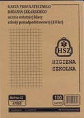Druki akcydensowe - Firma krajewski Karta profilaktycznego badania lekarskiego ucznia ostatniej klasy szkoły ponadpodstawowej / 18 lat [Mz/Hsz-22] Mz/Hsz-22 - miniaturka - grafika 1
