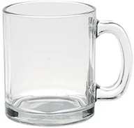 Kubki - Excelsa Mug cylindryczny, szkło, przezroczysty, 35 CL 47798 - miniaturka - grafika 1