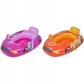 Materace dmuchane i koła do pływania - Basen dziecięcy łódka auto 86x60,5cm 37621 - miniaturka - grafika 1