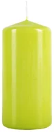 Świece - Bolsius Świeca pieńkowa jasnozielona wys. 12 cm - miniaturka - grafika 1