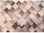 Fototapety - Fototapeta XXL 3D Woody 360 x 270 cm, 4 części - miniaturka - grafika 1