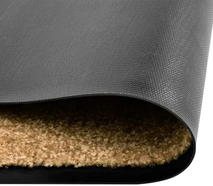 vidaXL Wycieraczka z możliwością prania, kremowa, 40 x 60 cm - Wycieraczki - miniaturka - grafika 3