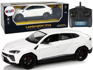 Import LEANToys Auto R/C 1:24 Lamborghini Urus Biały 2.4 G Światła LT-9733-0 - Zabawki zdalnie sterowane - miniaturka - grafika 6