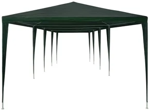 vidaXL Namiot imprezowy, 3 x 12 m, PE, zielony - Pawilony ogrodowe - miniaturka - grafika 2