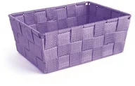 Pudła i pojemniki do przechowywania - Excelsa Cross kosz kosz do przechowywania, tworzywo sztuczne, fioletowym, 21 x 16 x 8.5 cm EX47939 - miniaturka - grafika 1