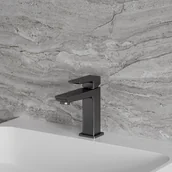 Baterie umywalkowe - Omnires Parma bateria umywalkowa grafit PM7410GR 5902539833713 - miniaturka - grafika 1