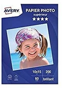 Papier do drukarek - Avery C 2549-60-60 arkuszy papieru fotograficznego, wysoki połysk, 200 g/m, do drukarek atramentowych, A6. C2549-60 - miniaturka - grafika 1