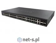 Switche - Linksys SG350X-48P-K9-EU - miniaturka - grafika 1