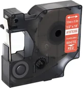 Etykiety do drukarek - Dymo strefadrukarek.pl Taśma D1 Durable 1978366 12mm x 5.5m czerwona biały nadruk - zamiennik PROMOCJA! D1-D-1978366 - miniaturka - grafika 1