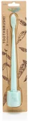 Szczoteczki do zębów - The Natural Family Co The Natural Family Co, biodegradowalna szczoteczka do zębów i stand soft Rivermint - miniaturka - grafika 1