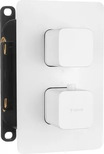 Deante Box Bateria prysznicowa podtynkowa termostatyczna biała BXYAECT - Baterie podtynkowe - miniaturka - grafika 7