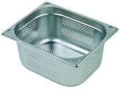 Pojemniki i kosze gastronomiczne - Vogue k839 stal nierdzewna perforowana 1/1 Gastronorm patelnia, wysokość 40 MM, pojemność 5,8 L K839 - miniaturka - grafika 1