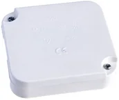 Puszki elektryczne i akcesoria - Elektro-Plast Puszka natynkowa telefoniczna IP20 89x79x25 z wkładem 5x2,5 biała 0225-00 - miniaturka - grafika 1