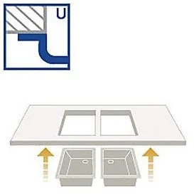 Franke Kubus KBK 160 czarny mat 126.0442.602 - Zlewozmywaki - miniaturka - grafika 5